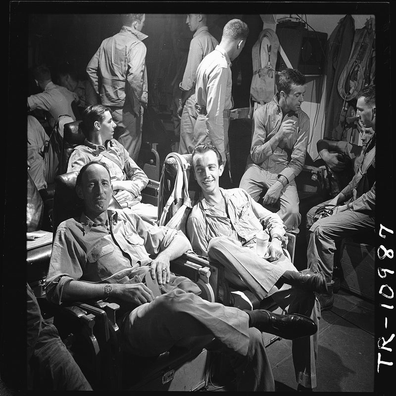 TROUSERS, COTTON, KHAKI, 1945