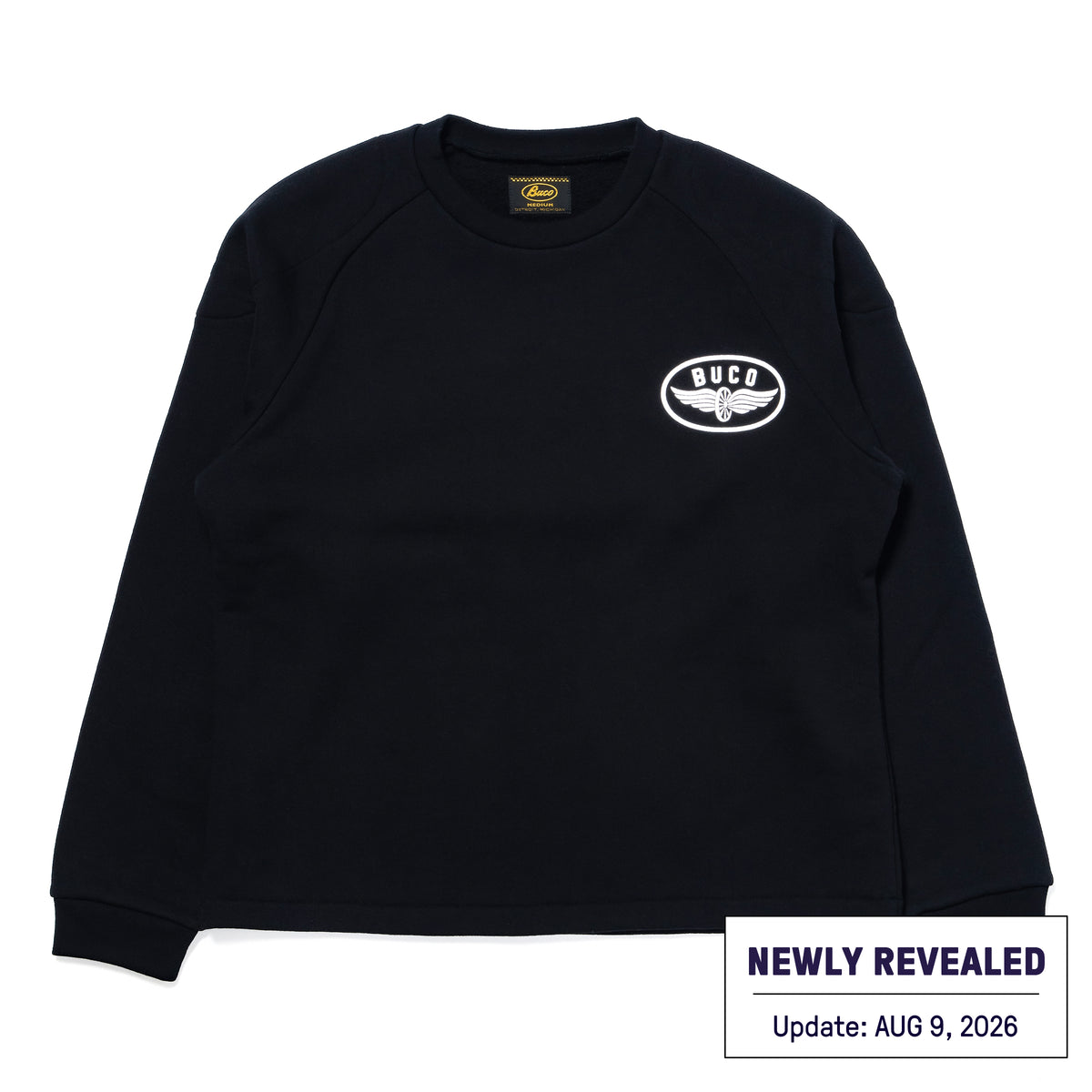 BUCO PRODUCT PADDED SWEAT / FLYING WHEEL