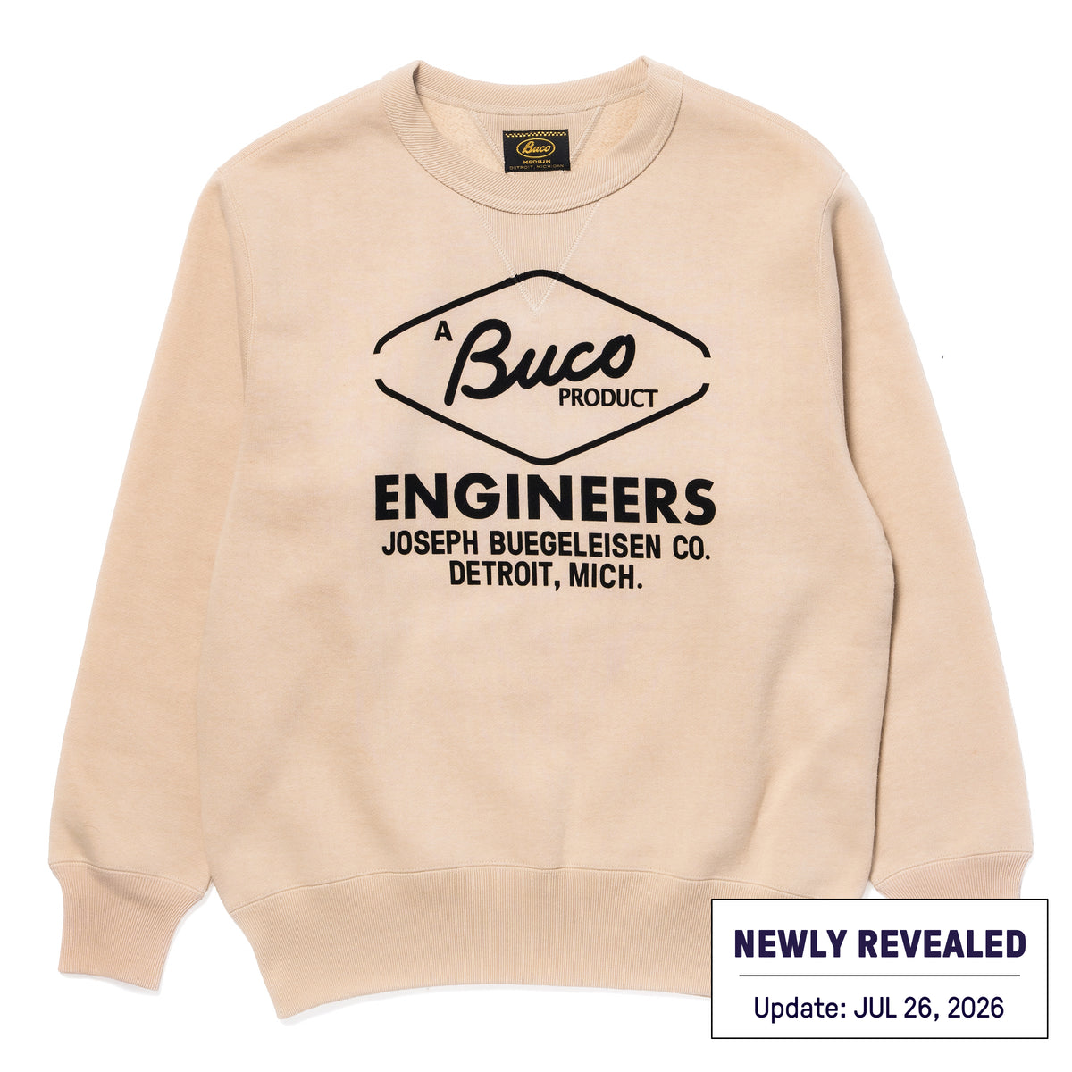BUCO PRODUCT PRINTED SWEATSHIRTS / ENGINEERS