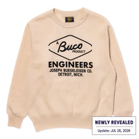 BUCO PRODUCT PRINTED SWEATSHIRTS / ENGINEERS