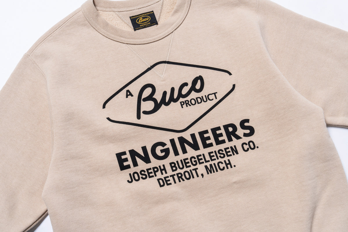 BUCO PRODUCT PRINTED SWEATSHIRTS / ENGINEERS