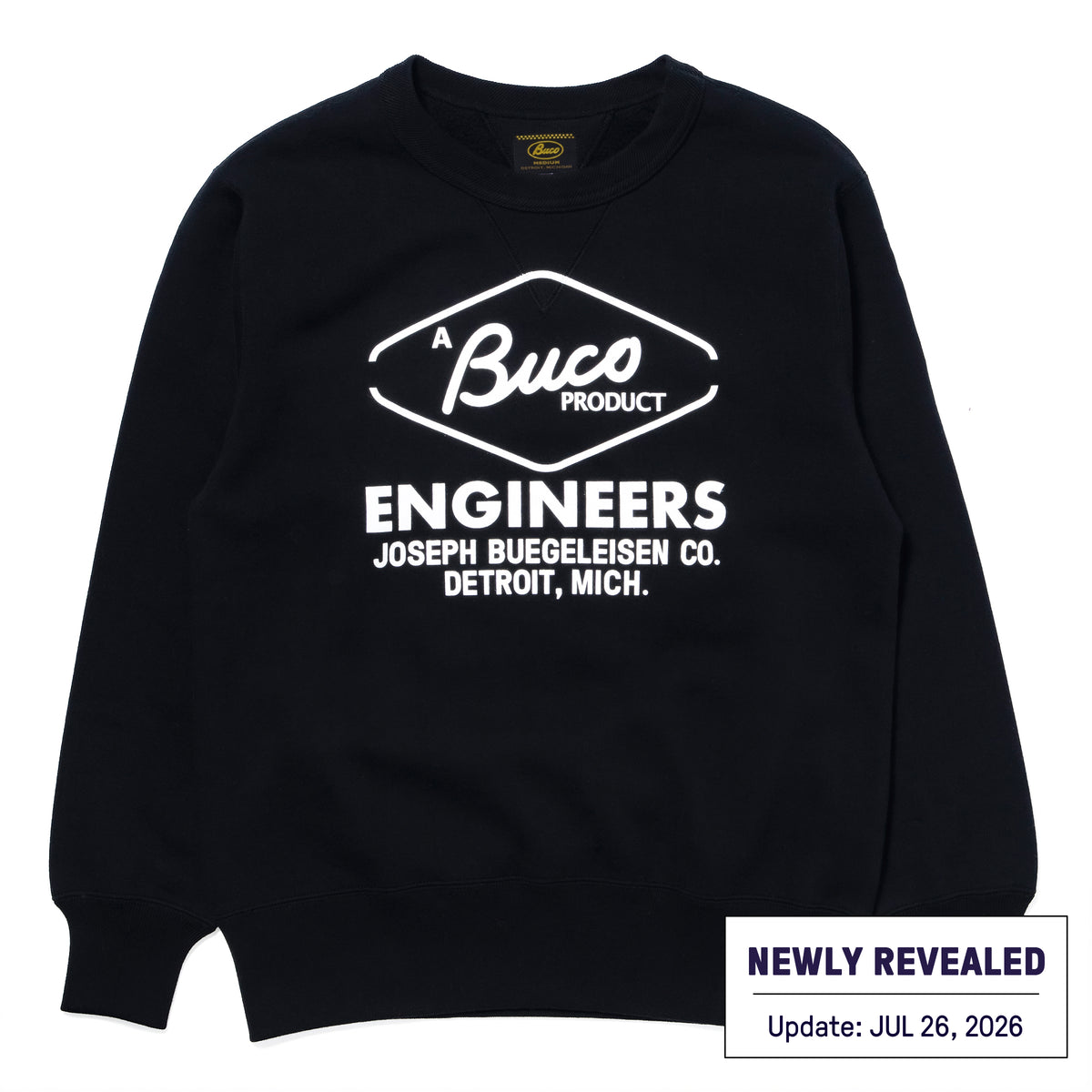 BUCO PRODUCT PRINTED SWEATSHIRTS / ENGINEERS