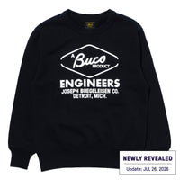 BUCO PRODUCT PRINTED SWEATSHIRTS / ENGINEERS