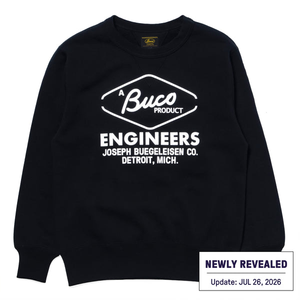 BUCO PRODUCT PRINTED SWEATSHIRTS / ENGINEERS