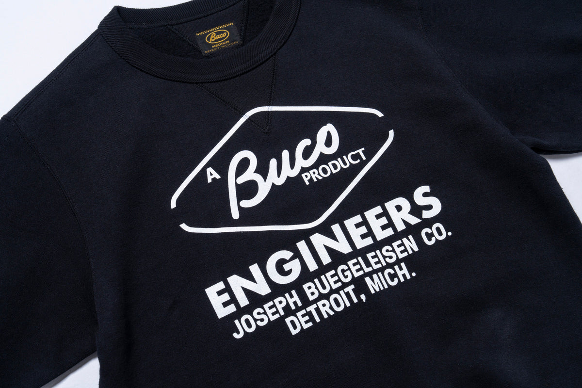 BUCO PRODUCT PRINTED SWEATSHIRTS / ENGINEERS