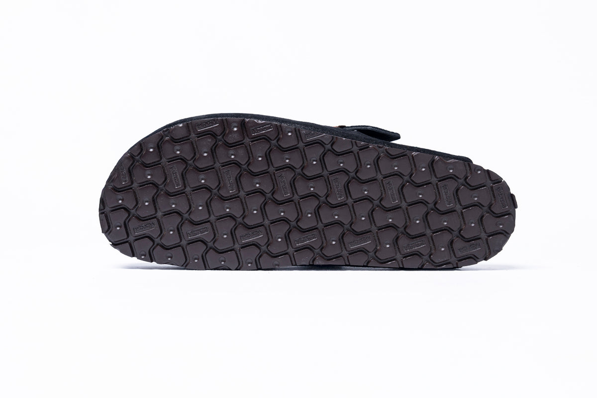 LEATHER FOOT-SUPPORT CLOGS