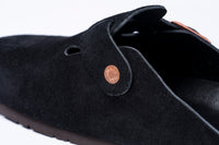 LEATHER FOOT-SUPPORT CLOGS