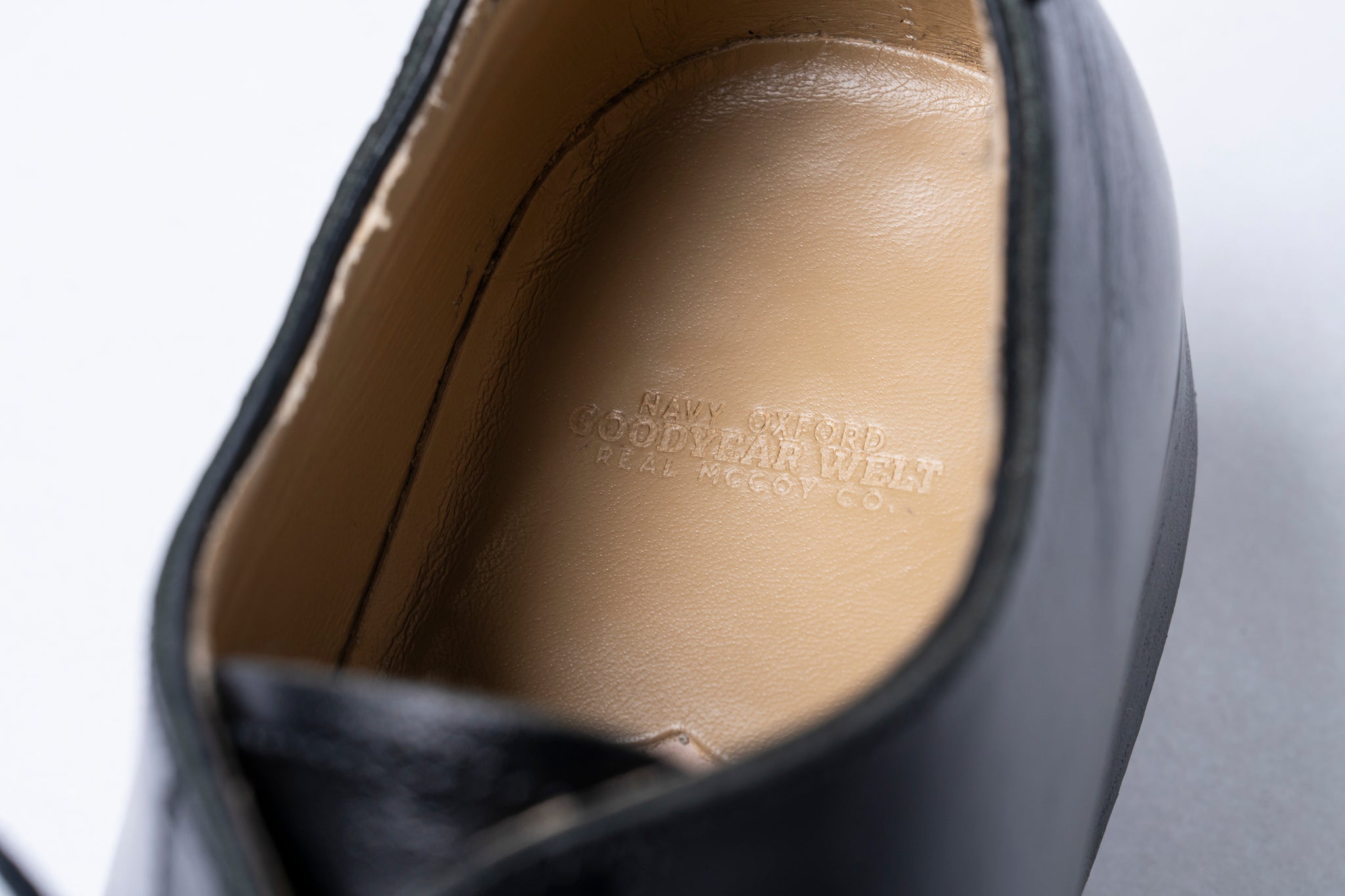 U.S.N. SERVICE SHOES / HORSEHIDE BUTTOCK – The Real McCoy's