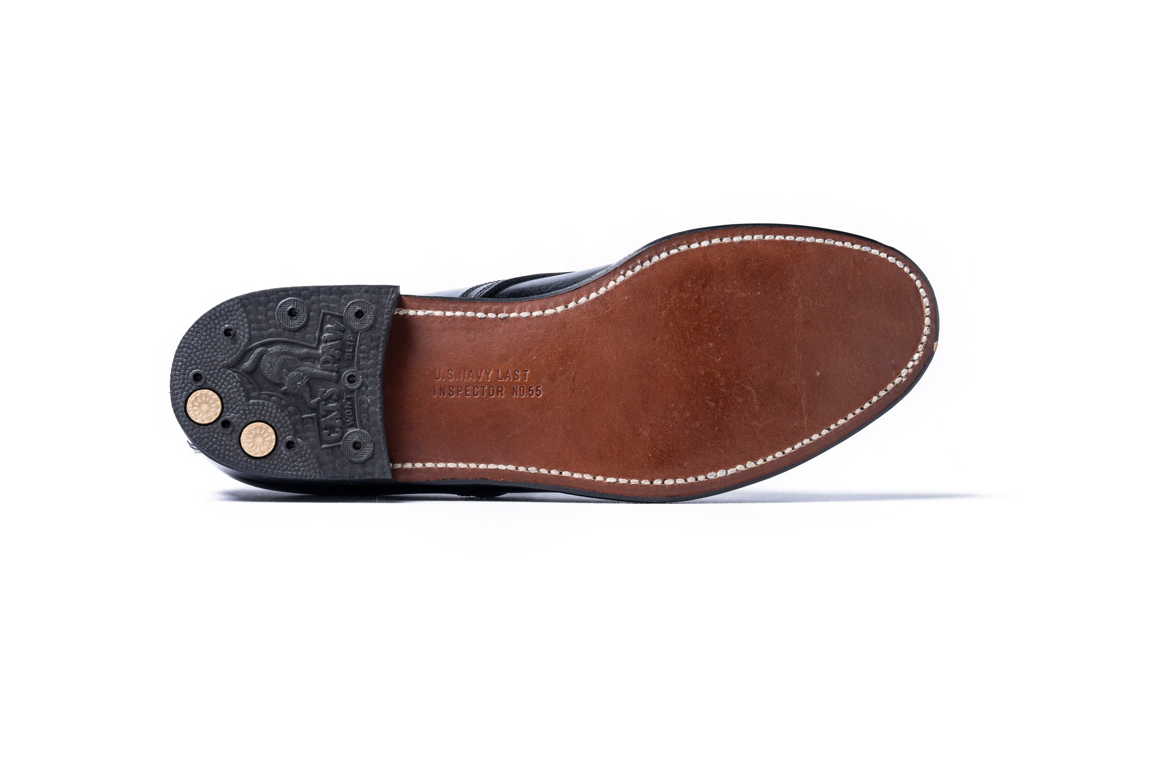 U.S.N. SERVICE SHOES / HORSEHIDE BUTTOCK – The Real McCoy's