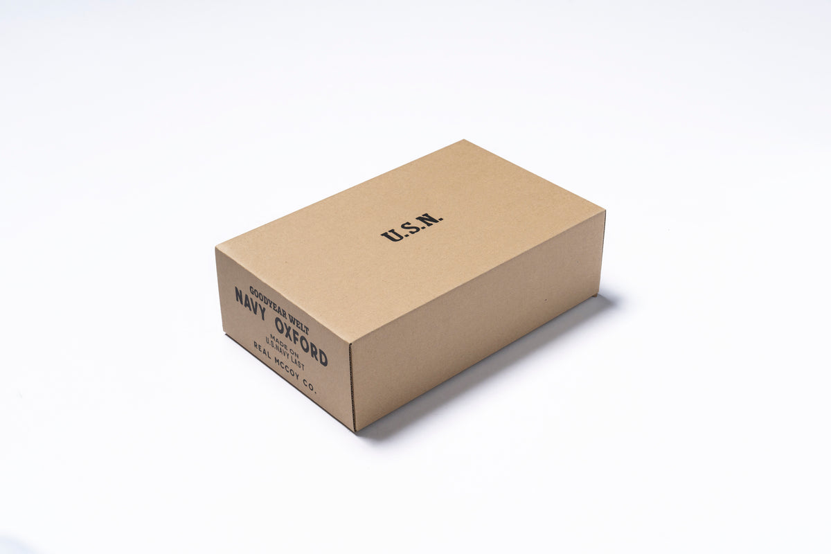 U.S.N. SERVICE SHOES / HORSEHIDE BUTTOCK