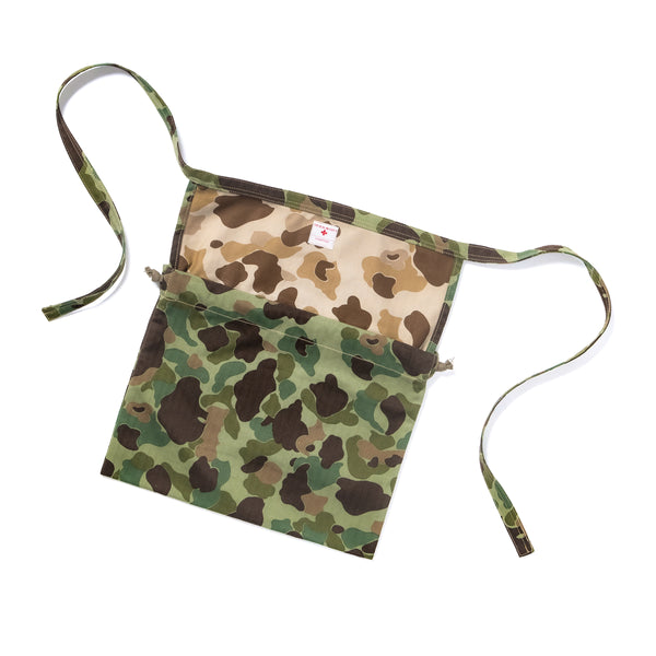 REVERSIBLE FROGSKIN CAMOUFLAGE APRON