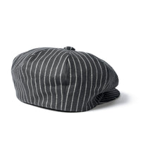 BLACK WABASH NEWSBOY CAP