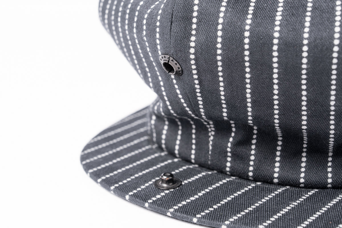BLACK WABASH NEWSBOY CAP