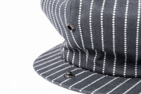 BLACK WABASH NEWSBOY CAP