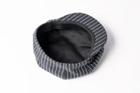 BLACK WABASH NEWSBOY CAP