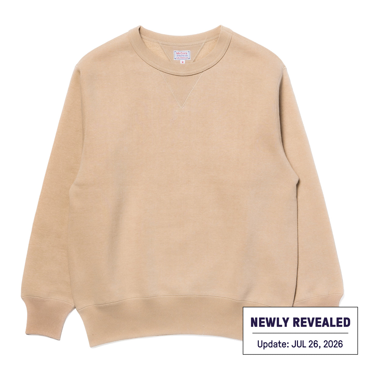 10 OZ. LOOPWHEEL CREWNECK SWEATSHIRT