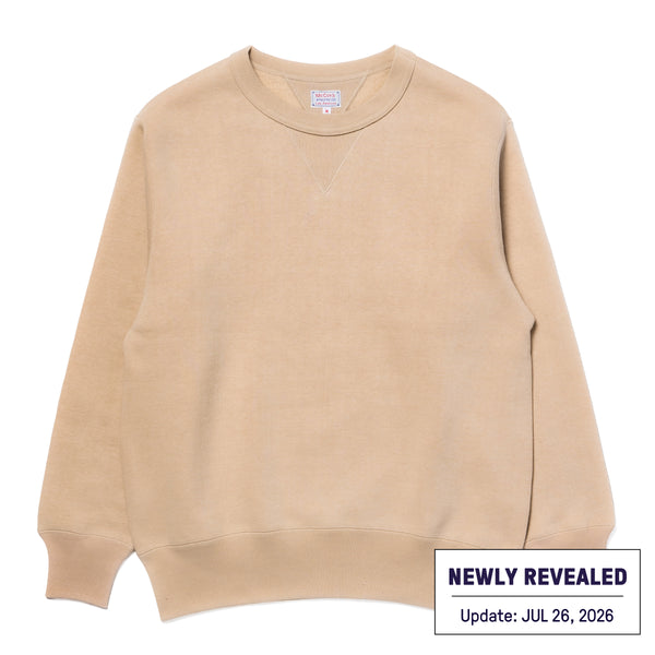10 OZ. LOOPWHEEL CREWNECK SWEATSHIRT