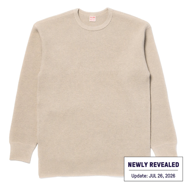BALL PARK WAFFLE THERMAL SHIRT