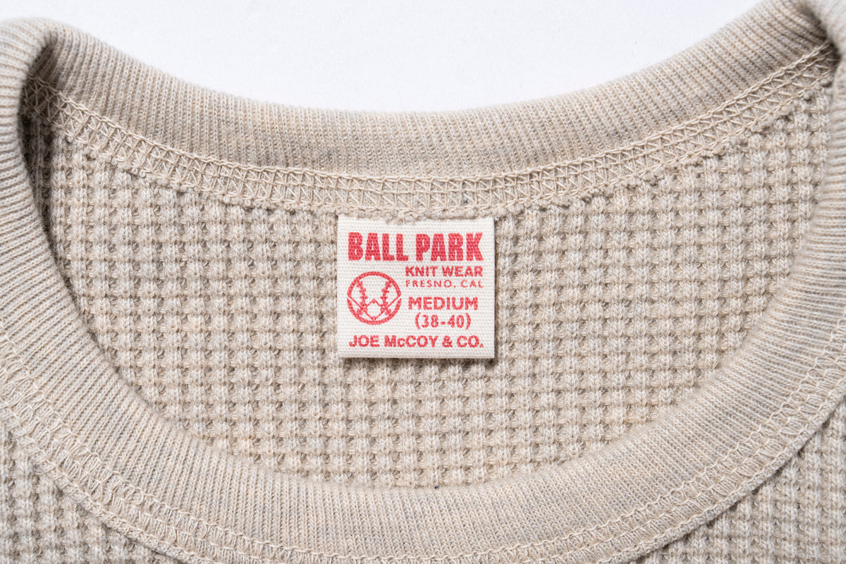 BALL PARK WAFFLE THERMAL SHIRT
