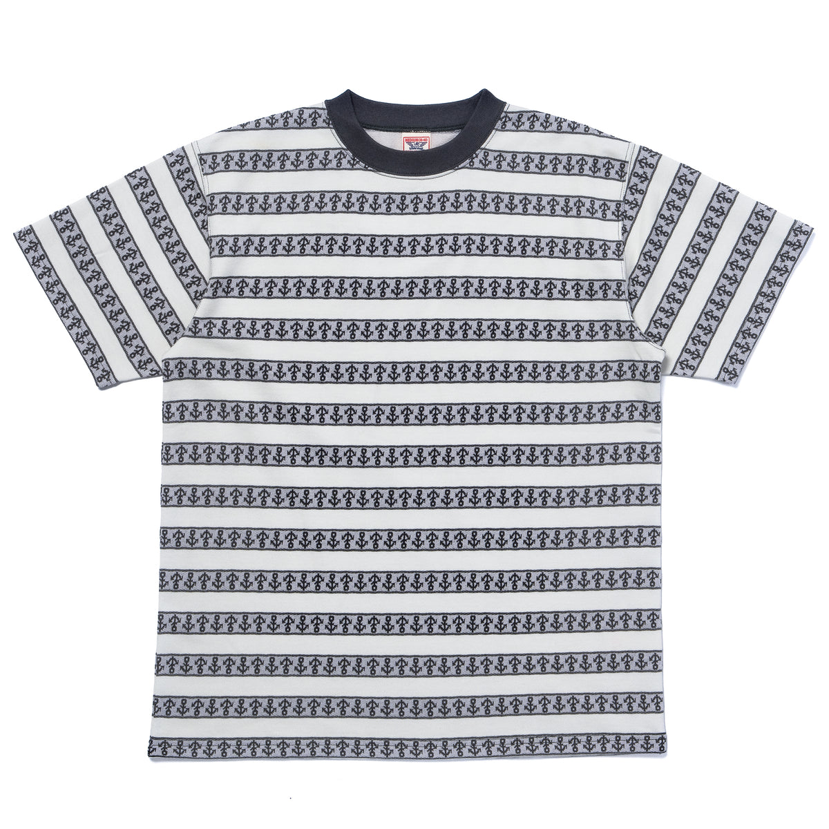 MILITARY JACQUARD TEE / ANCHOR