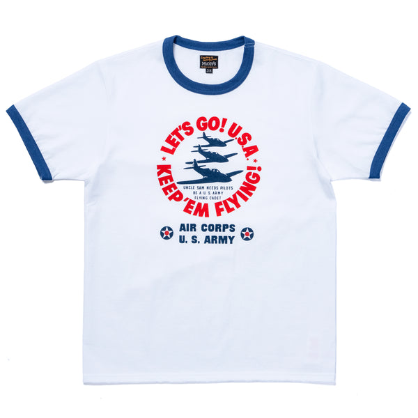 MILITARY TEE / KEEP EM’ FLYING