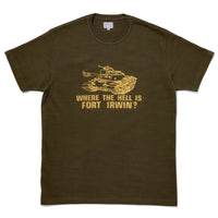 ATHLETIC T-SHIRT / WHERE THE HELL IS FORT IRWIN?