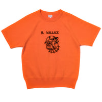 LOOPWHEEL S/S SWEATSHIRT / DEVIL DOG STENCIL