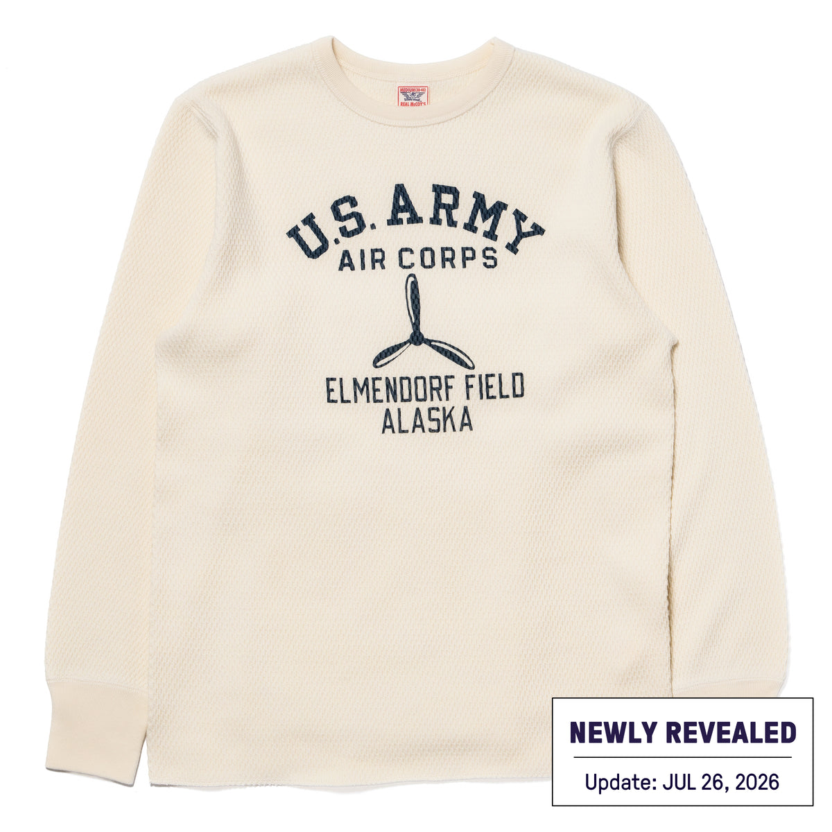 MILITARY PRINTED THERMAL / ELMENDORF FIELD ALASKA