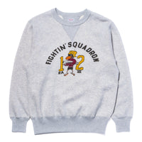 MILITARY PRINTED SWEATSHIRT / FIGHTIN’ SQUADRON
