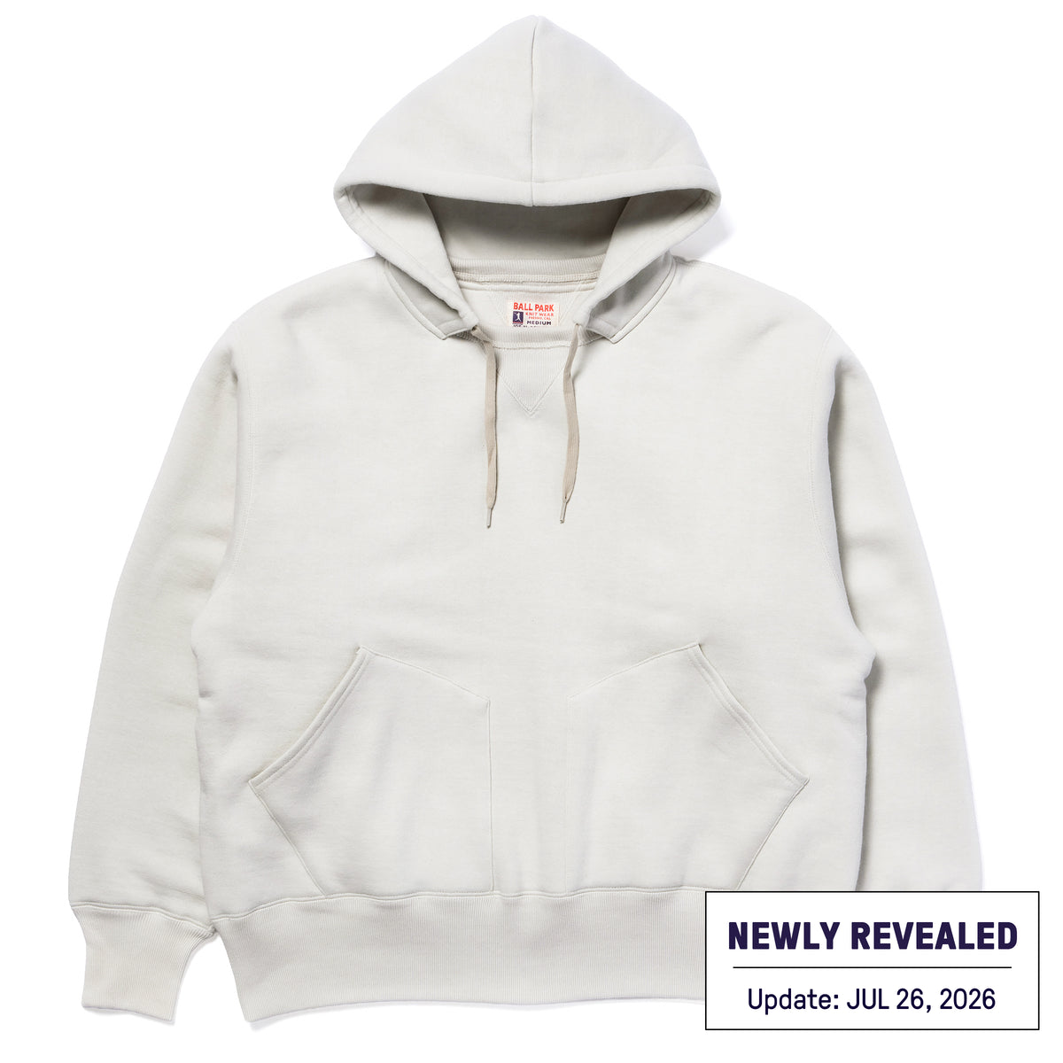 DOUBLE-FACE HOODED SWEATSHIRT