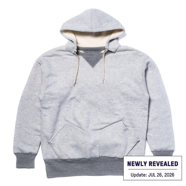 DOUBLE-FACE HOODED SWEATSHIRT