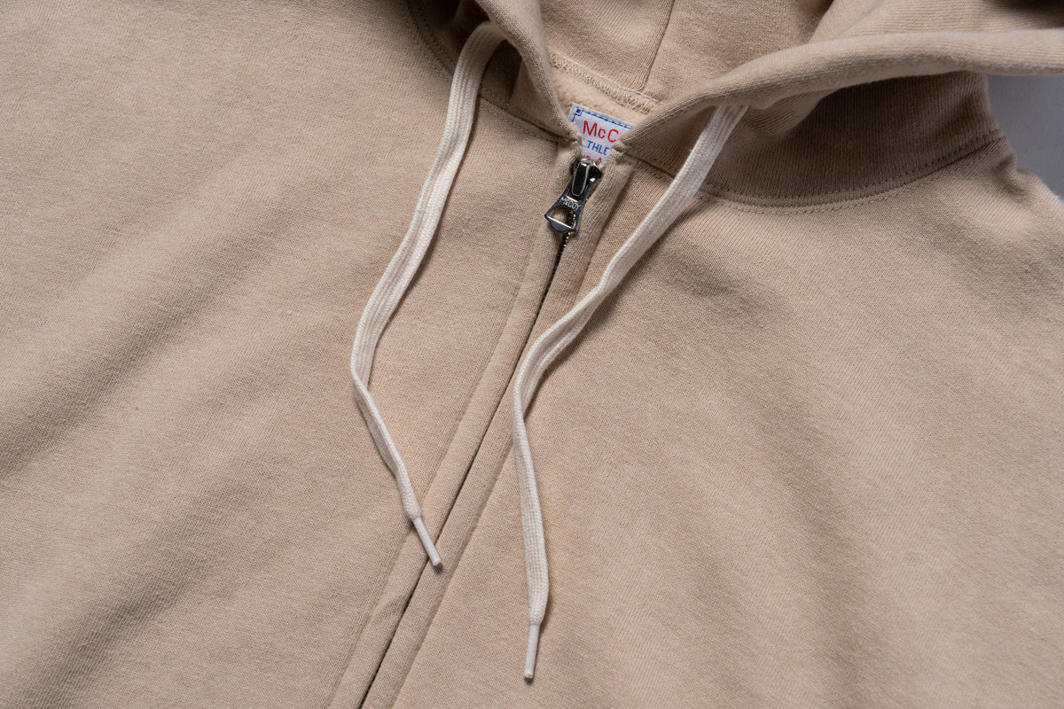 10 OZ. LOOPWHEEL F/Z HOODED SWEATSHIRT