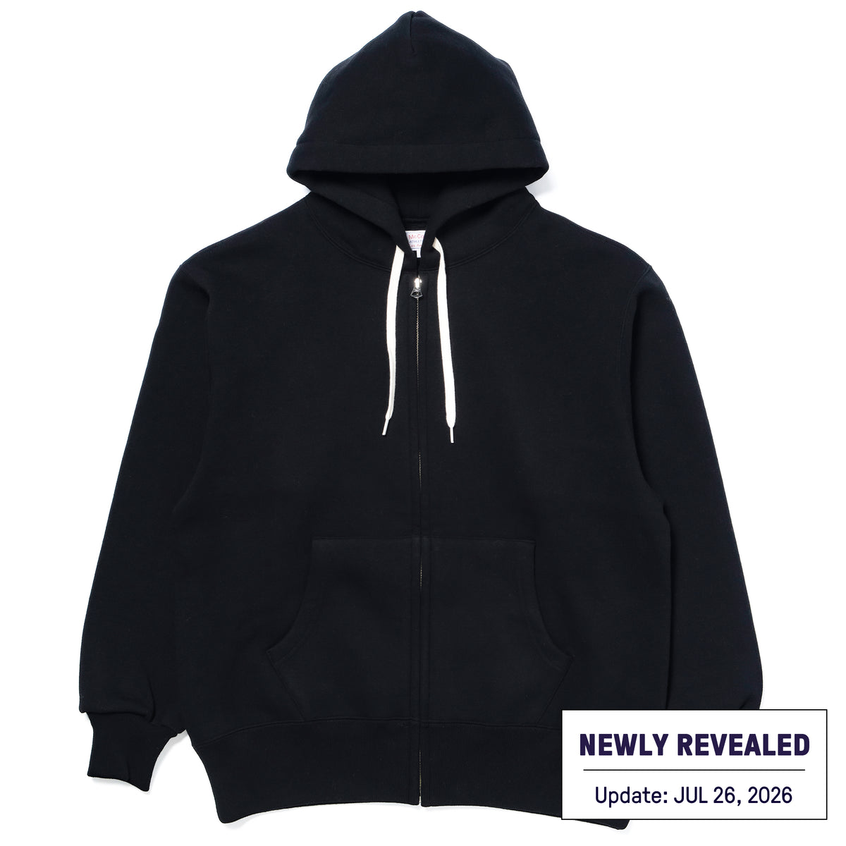 10 OZ. LOOPWHEEL F/Z HOODED SWEATSHIRT