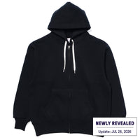 10 OZ. LOOPWHEEL F/Z HOODED SWEATSHIRT