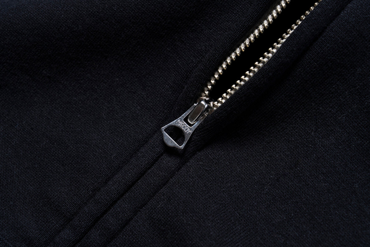 10 OZ. LOOPWHEEL F/Z HOODED SWEATSHIRT