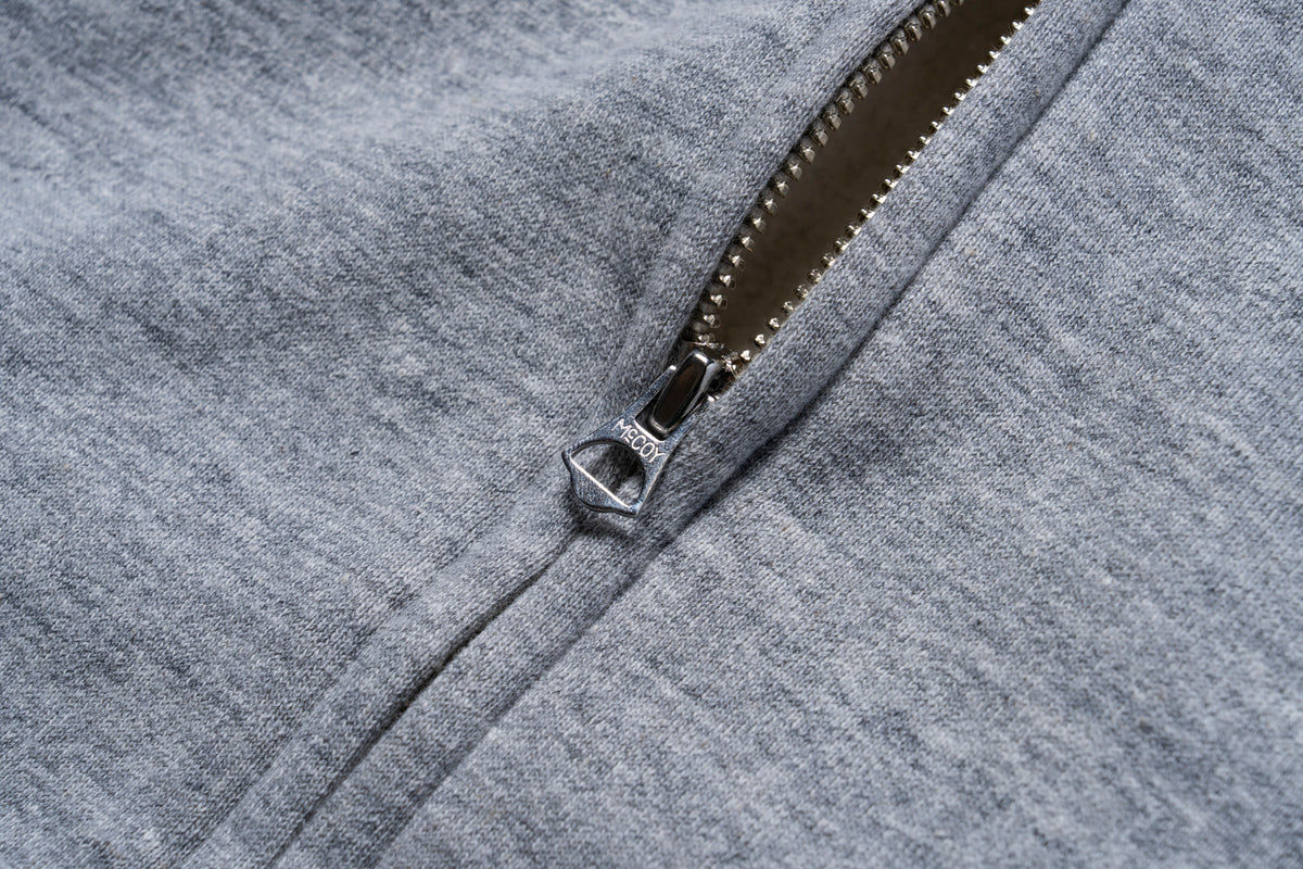 10 OZ. LOOPWHEEL F/Z HOODED SWEATSHIRT