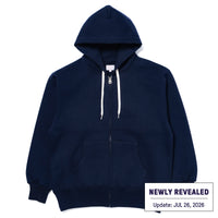 10 OZ. LOOPWHEEL F/Z HOODED SWEATSHIRT