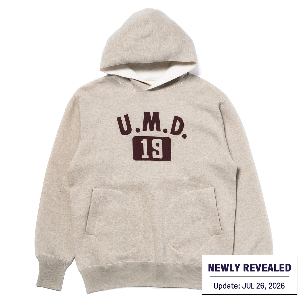 JOE McCOY HOODED SWEATSHIRT / U.M.D.
