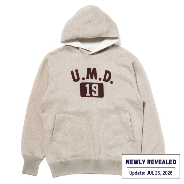 JOE McCOY HOODED SWEATSHIRT / U.M.D.
