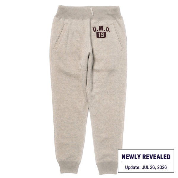 JOE McCOY RIBBED SWEATPANTS / U.M.D.