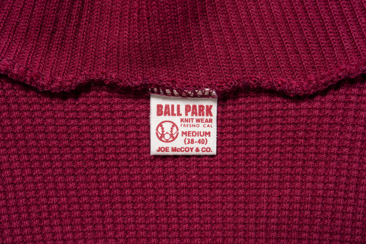 BALL PARK HIGH NECK THERMAL SHIRT