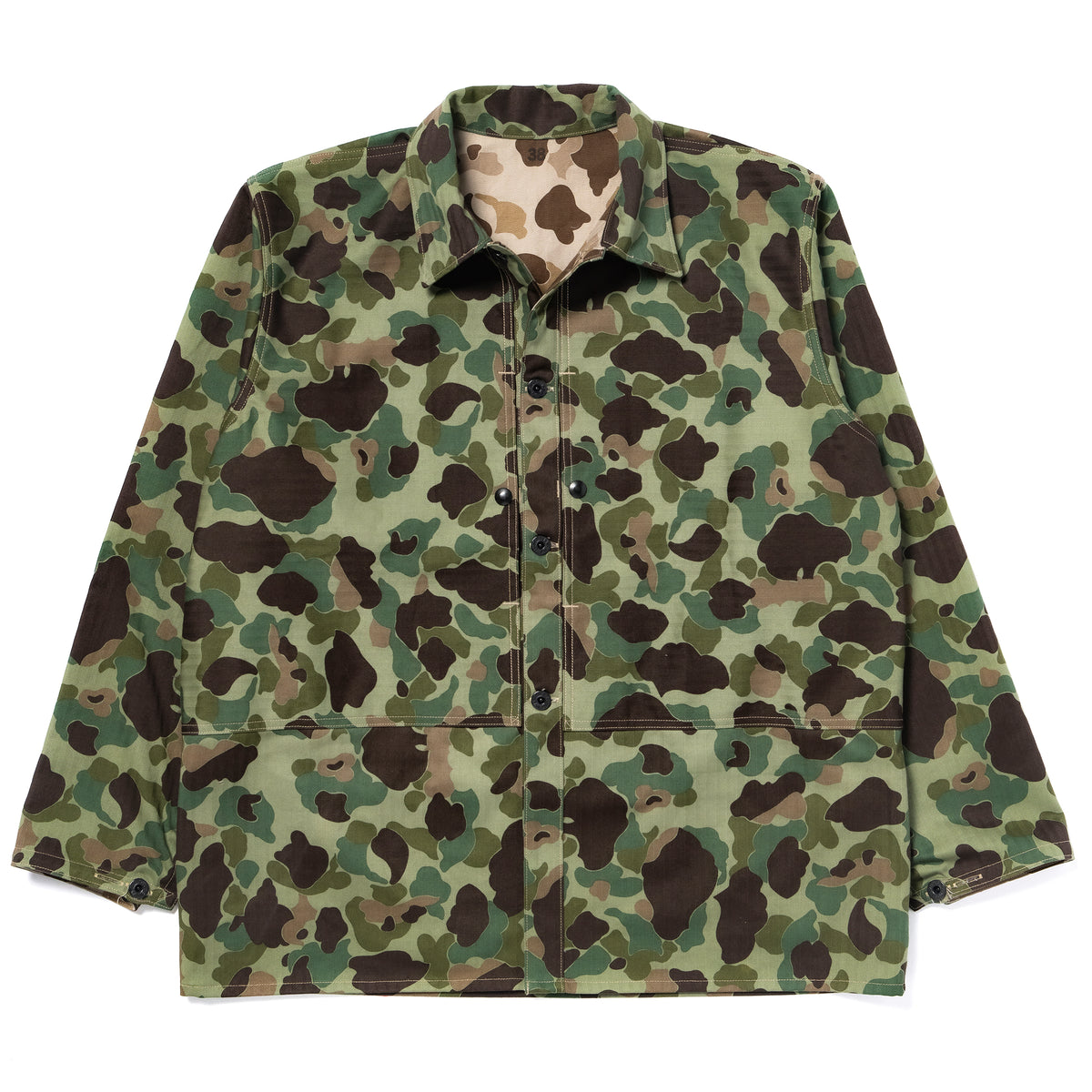 P1944 REVERSIBLE FROGSKIN CAMOUFLAGE COAT