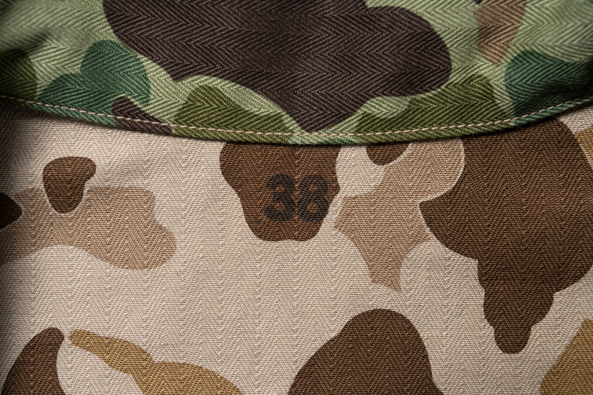 P1944 REVERSIBLE FROGSKIN CAMOUFLAGE COAT