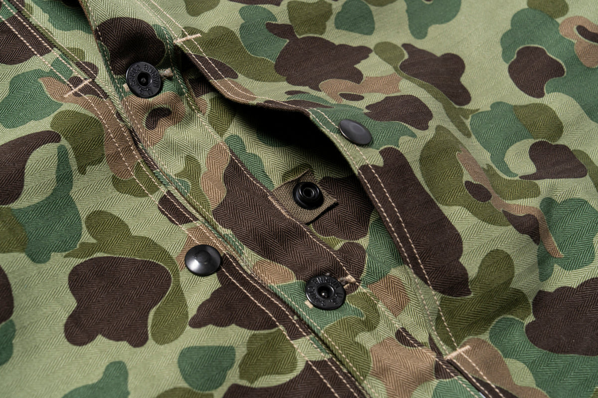 P1944 REVERSIBLE FROGSKIN CAMOUFLAGE COAT