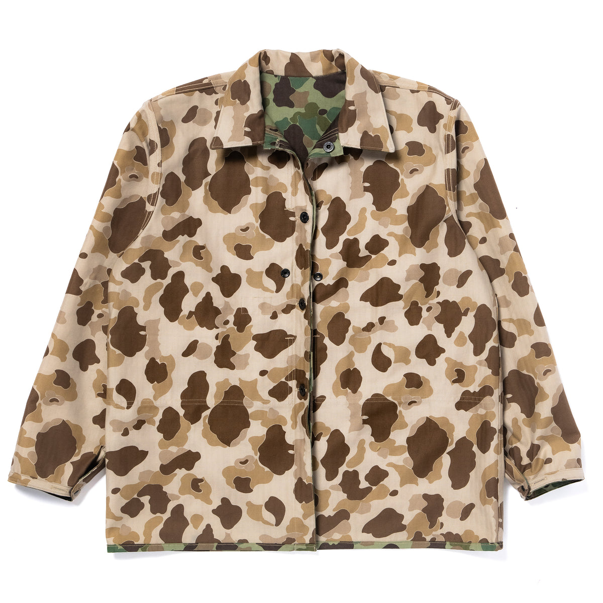 P1944 REVERSIBLE FROGSKIN CAMOUFLAGE COAT
