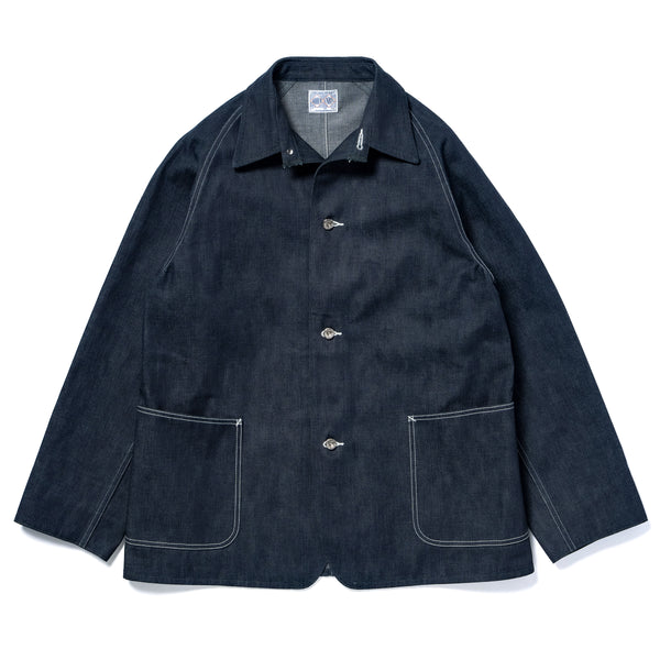 WWII RAGLAN SLEEVE DENIM CHORE COAT