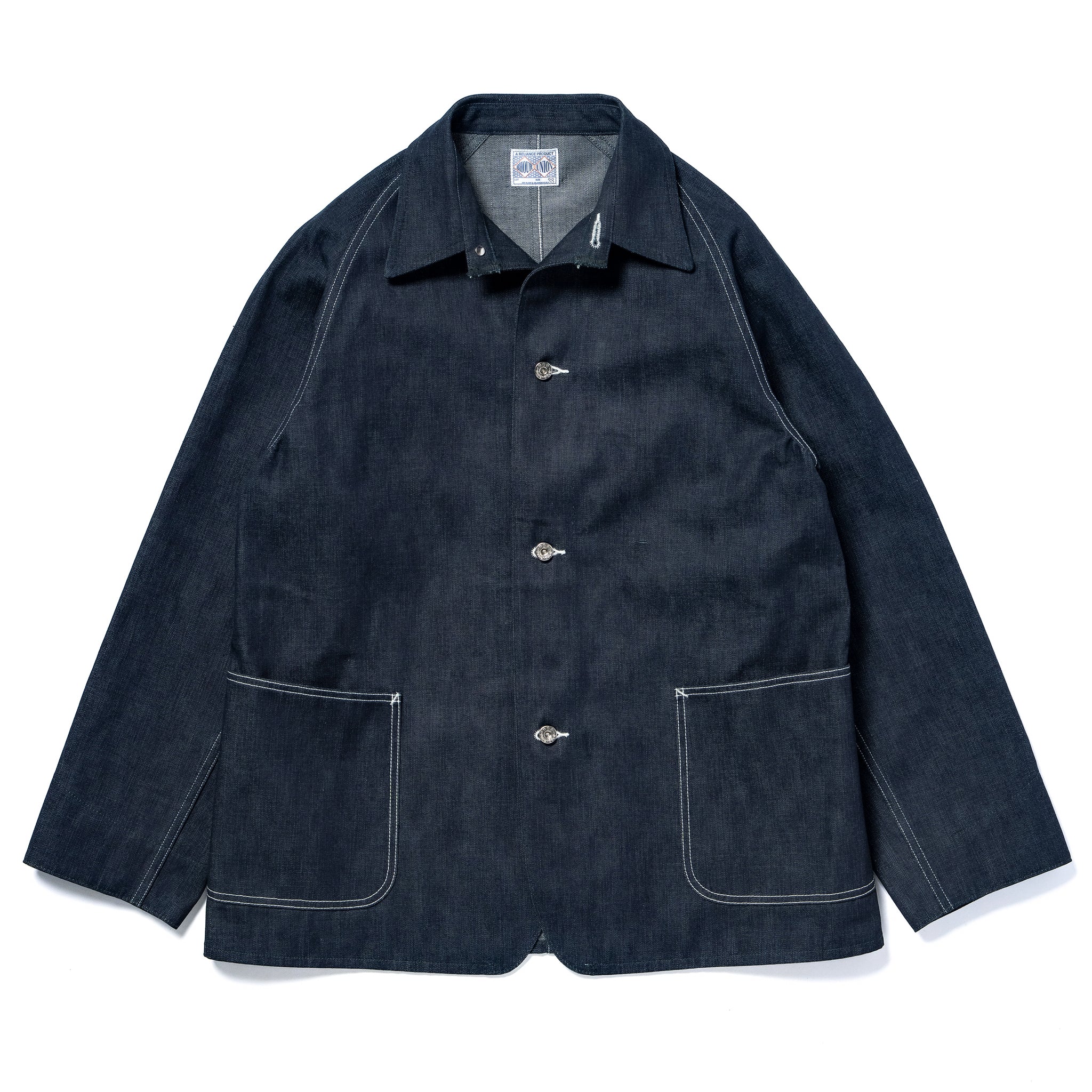 WWII RAGLAN SLEEVE DENIM CHORE COAT – The Real McCoy's