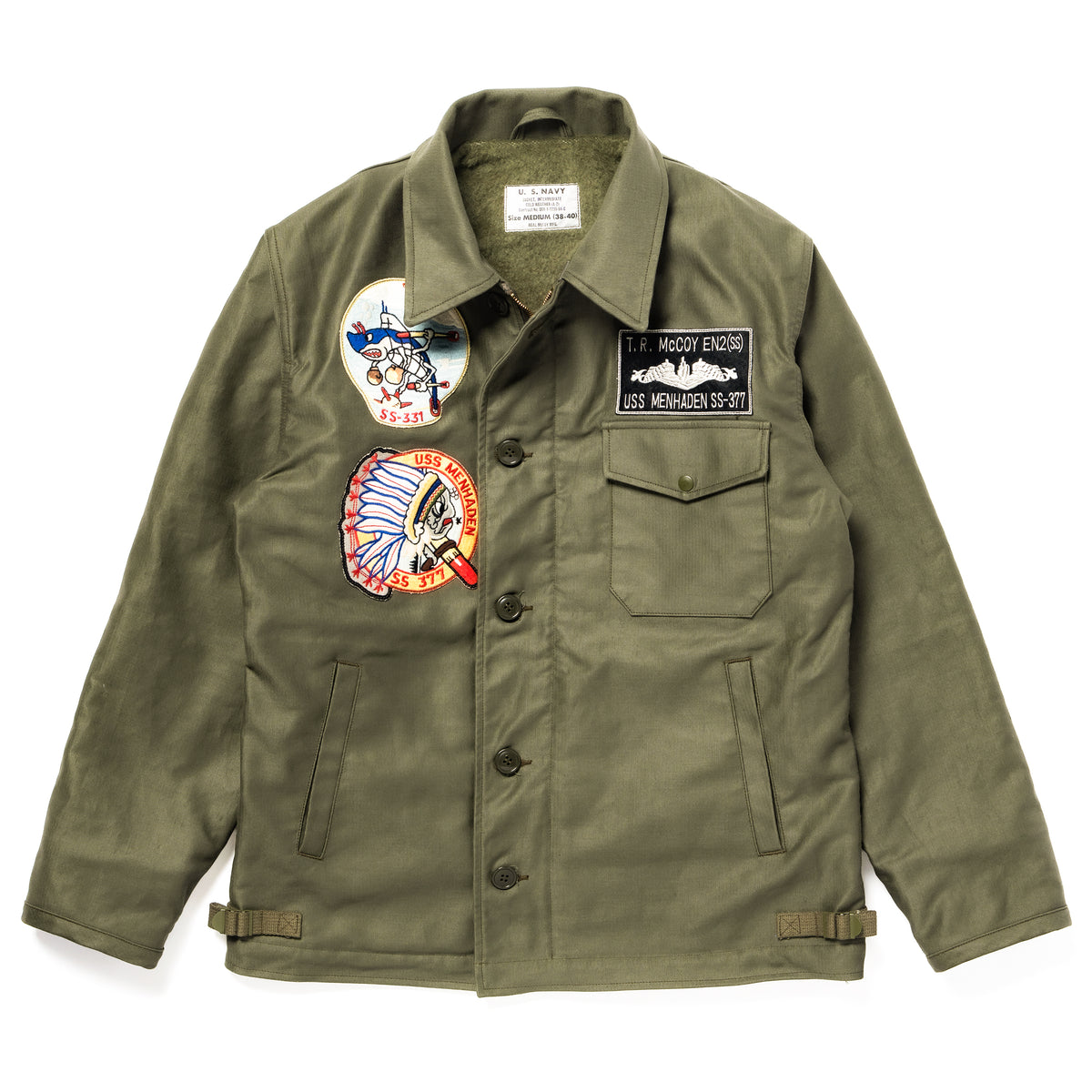 A-2 DECK JACKET / USS MENHADEN