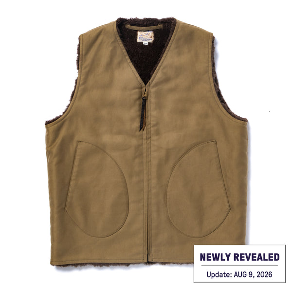 VESTS, ALPACA, PILE LINED