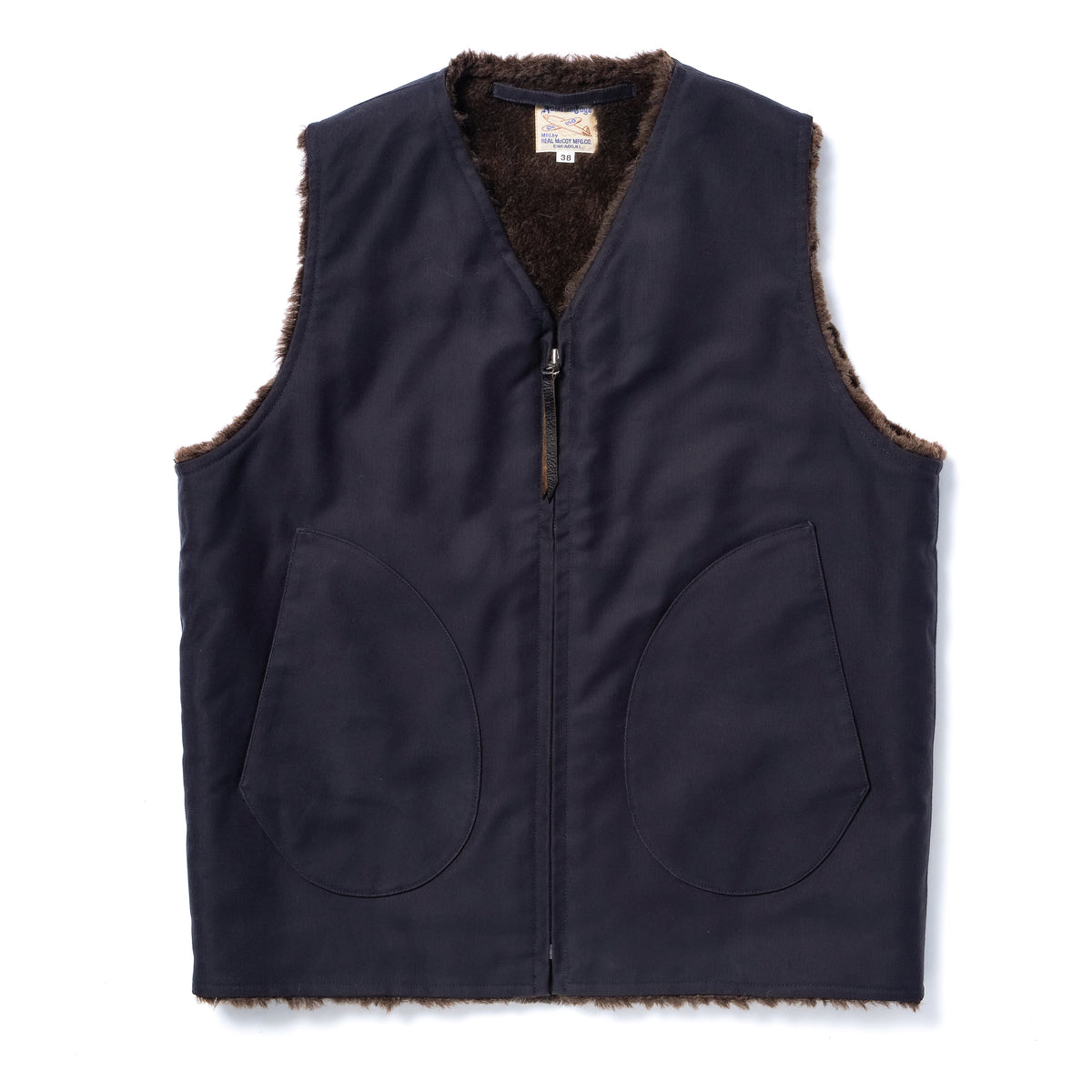 VESTS, ALPACA, PILE LINED
